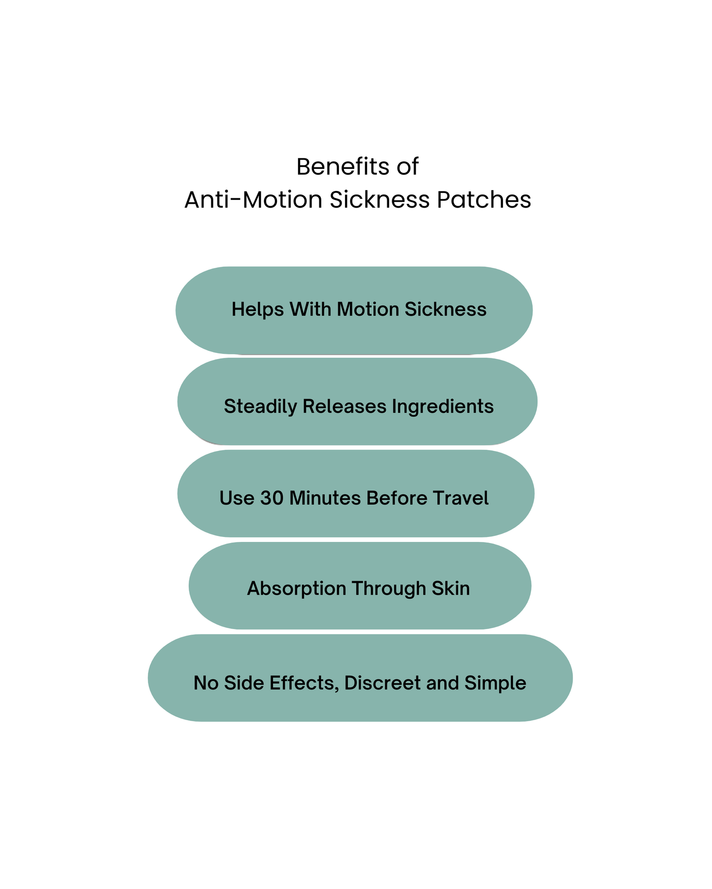 Anti-Motion Sickness Patches
